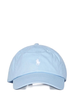 Polo Ralph Lauren pony-embroidery curved-peak baseball cap - Blue