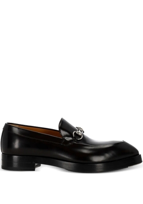 Gucci horsebit sculptural leather loafer 34mm - Black