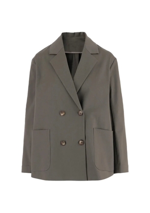 F.It double-breasted blazer - Green