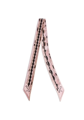 PUCCI geometric-print scarf - Pink