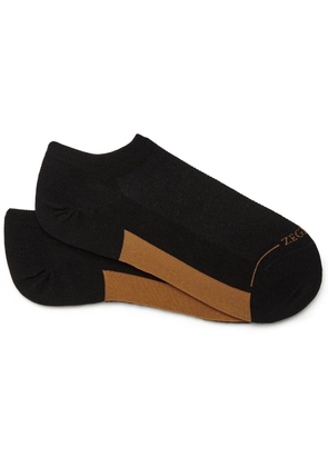 Zegna low-cut sneaker socks - Blue