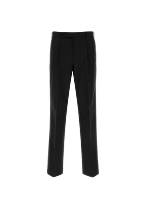 PT Torino edge cotton trousers - Black