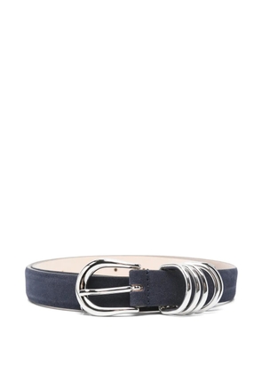 Déhanche Hollyhock suede belt - Blue