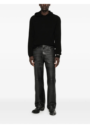 OUR LEGACY raglan-sleeve hoodie - Black