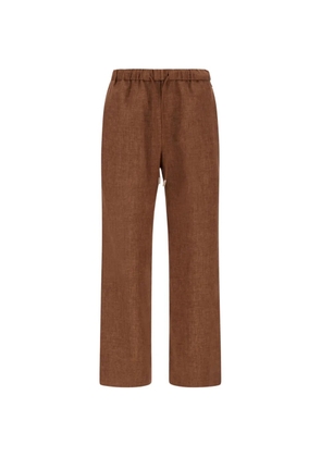 Herno drawstring waist trousers - Brown