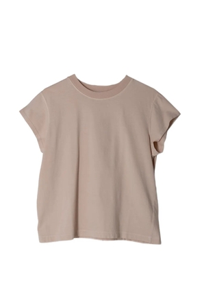 AGOLDE cap sleeve T-shirt - Pink