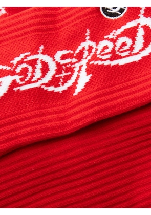 GODSPEED New Age logo socks - Red