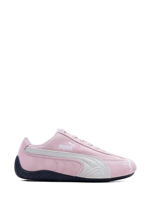 PUMA logo stripe sneakers - Pink