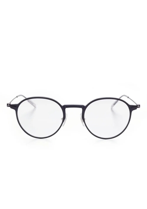 Montblanc round-frame glasses - Blue