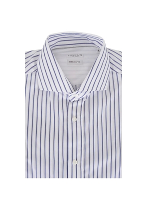 Brunello Cucinelli striped shirt - White