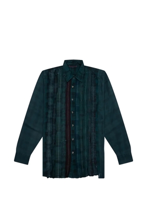 Needles checked shirt - Green