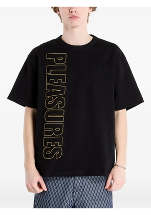 Pleasures outline heavyweight T-shirt - Black