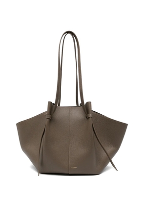 Yuzefi large Mochi knot-detail tote bag - Grey