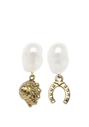 ERDEM pearl earings - Gold