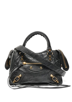 Balenciaga Pre-Owned 2020s metallic edge city bag - Black