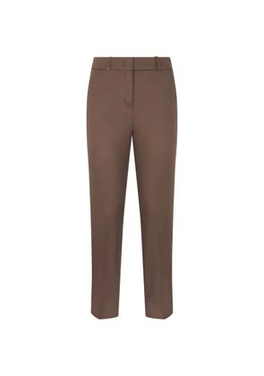 Peserico concealed-closure trousers - Brown