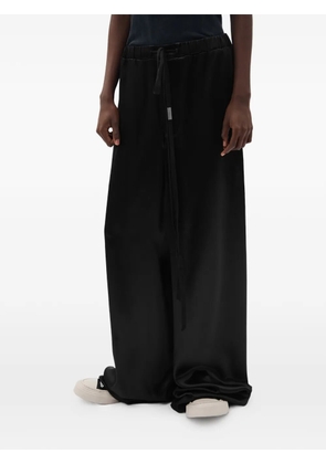 Ann Demeulemeester Sofi shiny satin trousers - Black
