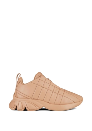 Burberry TRN lace-up quilted sneakers - Neutrals