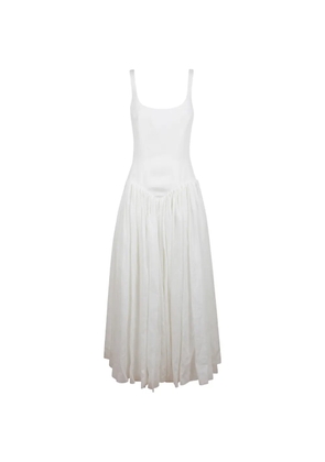Gabriela Hearst Gabriela ruffled midi dress - White