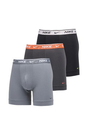 Nike Dri-FIT Essential logo-detail boxers (set of three) - Grey