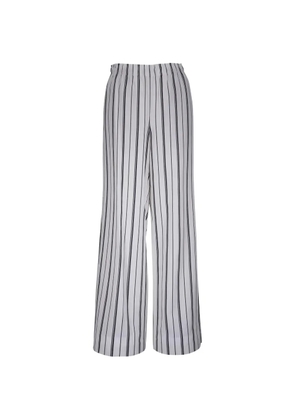 Vince striped trousers - White