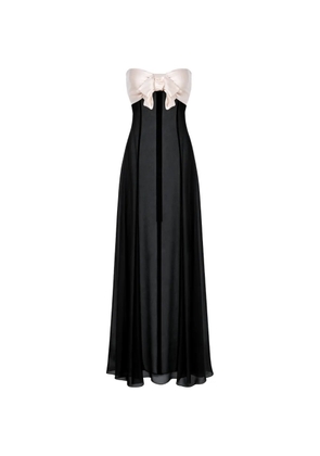 MANURÍ Donna maxi dress - Black