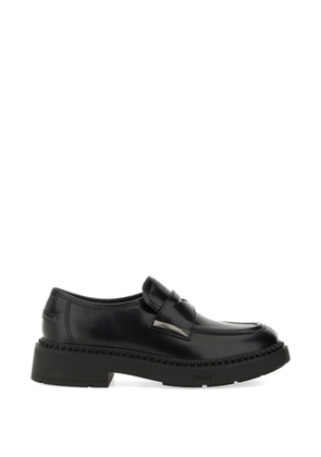 Ash Medusa metal-detail loafers - Black