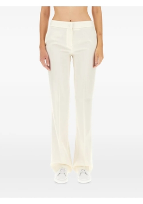 Fabiana Filippi flared wool trousers - Neutrals