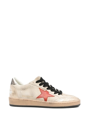 Golden Goose Ball Star suede sneakers - Neutrals