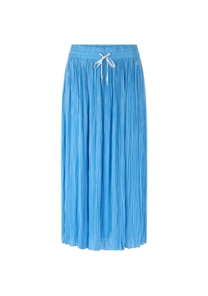 MARCCAIN Rethink Together pleated midi skirt - Blue