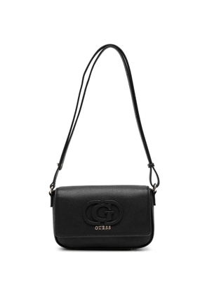 GUESS USA Isola embossed logo shoulder bag - Black
