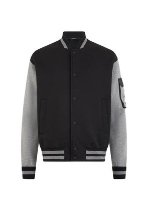 Herno sleeve-pocket bomber jacket - Black