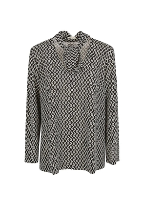 Siyu printed blouse - Black