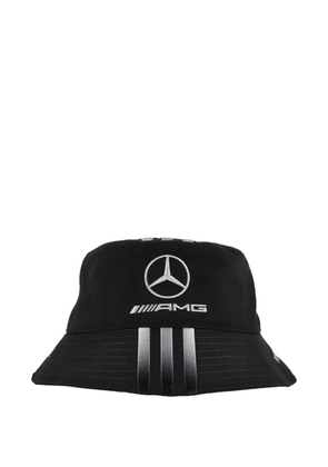 Y-3 x Mercedes logo bucket hat - Black