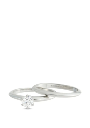 Tiffany & Co. diamond ring (set of two) - Silver