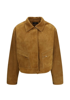 7 For All Mankind utility leather jacket - Neutrals