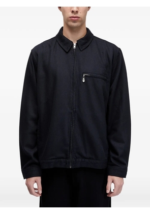 Osklen zip cotton jacket - Blue