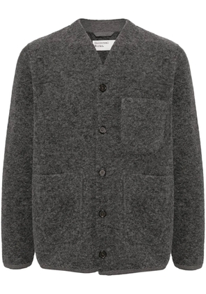 Universal Works fleece cardigan - Grey