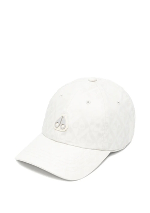 Moose Knuckles logo-pattern baseball cap - Neutrals