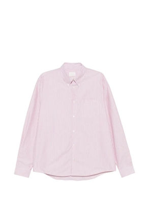 A.P.C. striped pocket shirt - Red