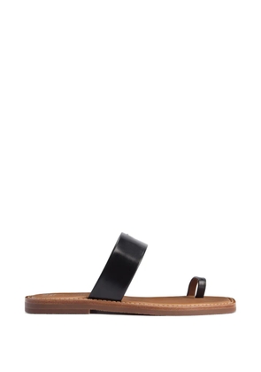 Giuseppe Zanotti toe post strap sandals - Black