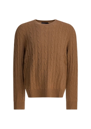 Polo Ralph Lauren cable-knit sweater - Brown