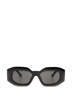 Versace geometric-frame sunglasses - Black