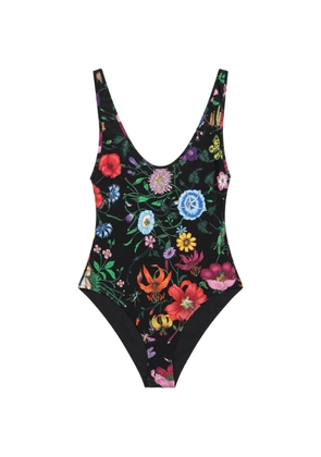 Gucci floral-print swimsuit - Black