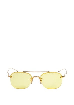 Thom Browne Eyewear pilot-frame sunglasses - Gold