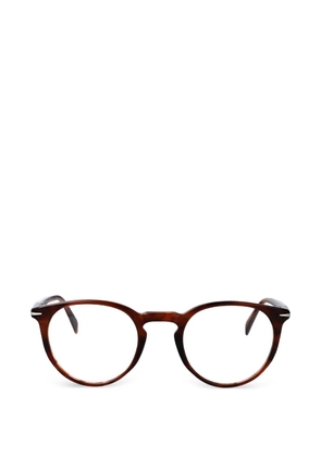 Eyewear by David Beckham round frame glasses - Brown