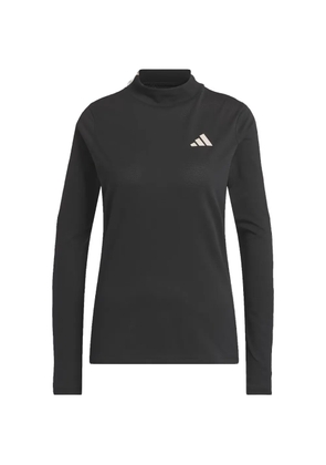 adidas mock-neck golf T-shirt - Black