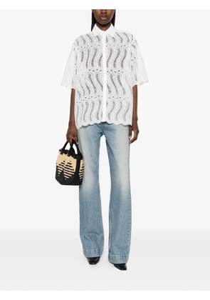 Raquel Diniz lace shirt - White