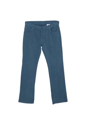 Alexander McQueen Pre-Owned 1990s logo jeans - Blue