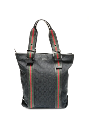 Gucci Pre-Owned 2000-2015 GG canvas tote bag - Black